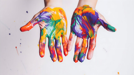 hand painted watercolor painting