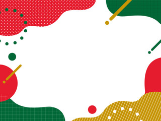 幾何学模様背景イラスト