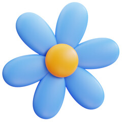3D Flower Icon