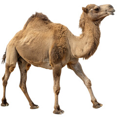 Arabian camel isolated, png file
