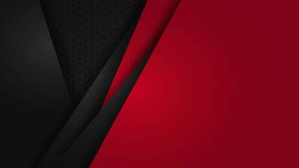 Red minimalist abstract background with diagonal stripes, modern geometric animation ideal for corporate promos, tech presentations, and premium digital visuals. - Powered by Adobe
