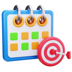 Target Goal Calendar Planning