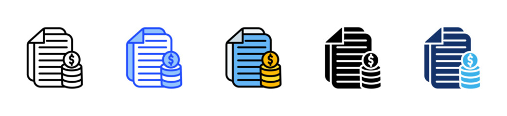 Performance Bonus Icon Collection With Multiple Styles