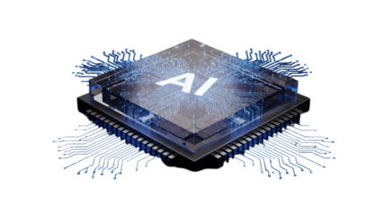 Artificial intelligence chip with ai circuit board and microchip technology
