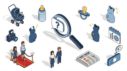 Pregnancy Announcement and Baby Arrival Celebration Planning Collection