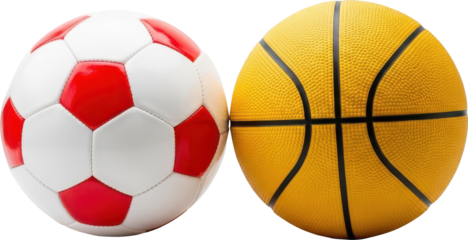 Football and Basketball Ball Set