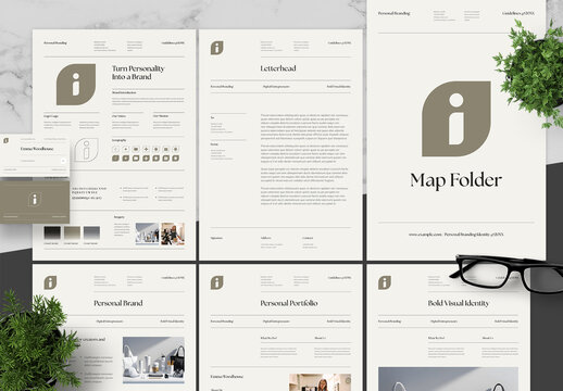Brown And Black Brand Guidelines Creator