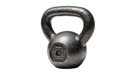 Adjustable kettlebell for strength training, fitness workouts, gym exercise, muscle building, and weightlifting isolated on white background