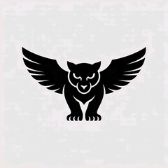 Obraz premium creative tiger king vector design 