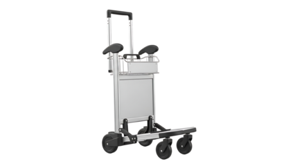 Medical Rollator Walker with Seat and Storage Basket in Silver and Black for Elderly and Disabled