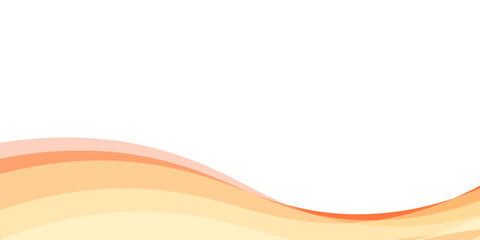 Abstract Warm Orange Wave Background For Design And Presentation Headers abstrack design modern wave footer illustration