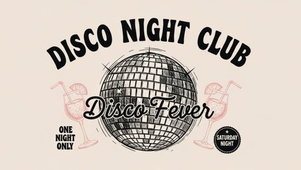 Disco Night Club Fever Party
