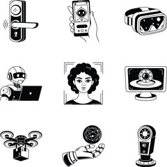Collection of Artificial Intelligence Drawing Illustrations 
ator Artwork