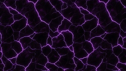 Purple lightning on dark background.