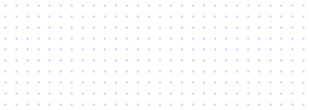 Bullet journal pattern. Design notebook or planner. Retro page for diary with blue polka dot background. Vector illustration.