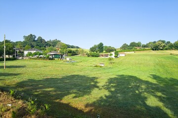 골프, 목초, green, 경관, 과정, 들판, 네이처, sky, 나무, 여름, 공원, 스포츠, blue, 골프장, 잔디, 여가, 목초지, 레크 리에이션, 구름, 경치, 호수, 페어웨이, 아웃도어