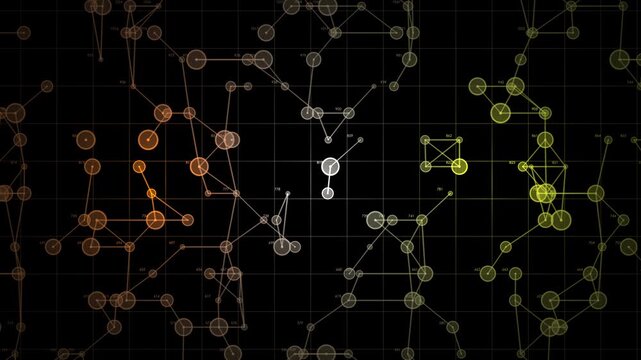 Mechanical Abacus Computing mechanism with sliding nodes Connectivity