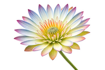Obraz premium Multicolor Daisy Flower Isolated on Transparent Background