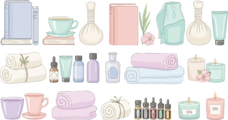 Relaxing spa essentials for a rejuvenating experience