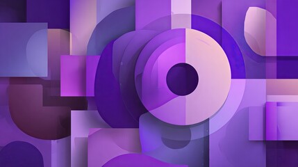 Purple toned modern abstract art background, smooth gradient pattern design with copy space