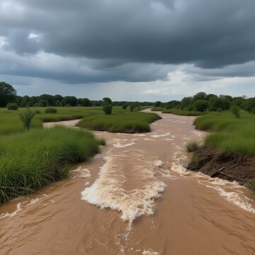 Gushing River Avulsion