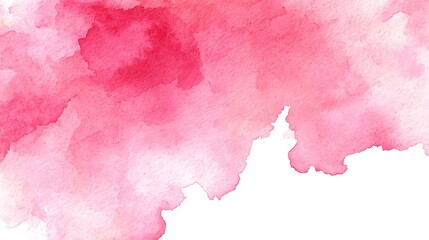 Watercolor pink and white abstract wash background, soft pastel texture with gentle gradient, elegant wedding invitation backdrop with copy space