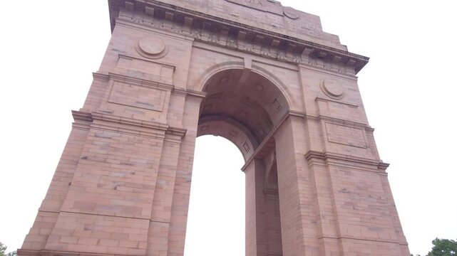 India Gate and Amar Jawan Jyoti Eternal Flame