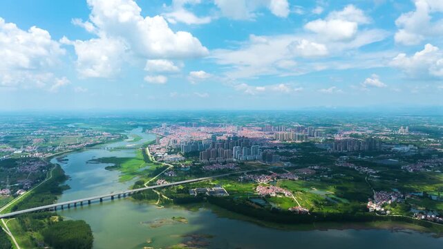 Chinese county town