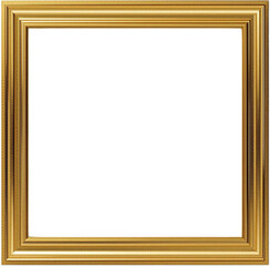 골드 리본 프레임_정사각형 디자인