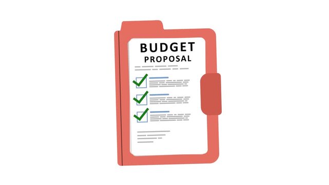 Budget Proposal Approved Animation