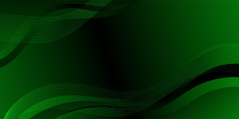 Abstract green wavy background. modern vector illustration eps 10