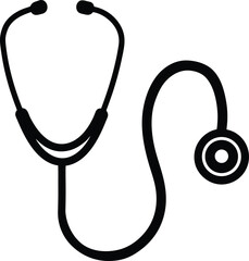 Medical Stethoscope Icon
