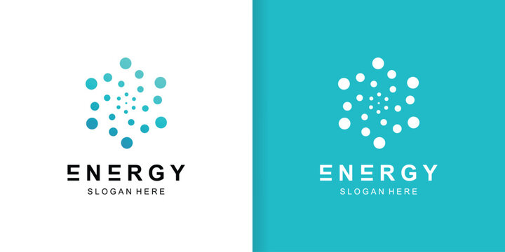 energy design concept with modern and creative idea