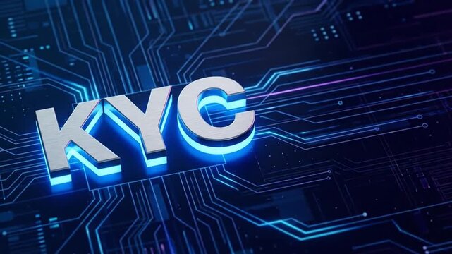 Know Your Customer (KYC) Concept on Digital Technology Background