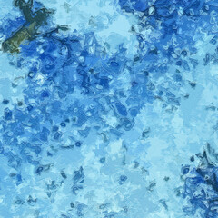 Fototapeta premium Various oil paintings, flowers, landscapes, lakes, figures, forests, geese, cottages