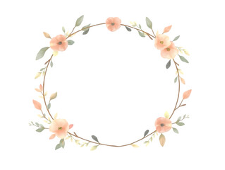 Obraz premium frame of flowers