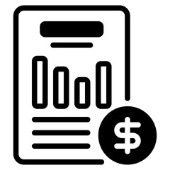 Financial Report Icon
