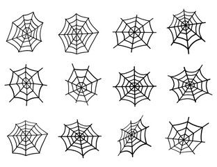 Spider Line Icon Collection