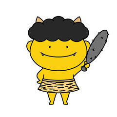 節分の鬼のイラスト