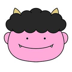 節分の鬼のイラスト
