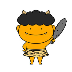 節分の鬼のイラスト