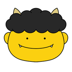 節分の鬼のイラスト
