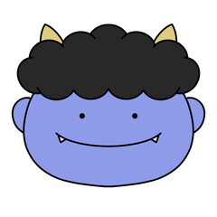 節分の鬼のイラスト