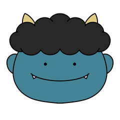 節分の鬼のイラスト