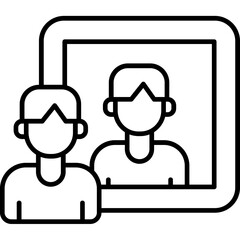 Self-Reflection Icon