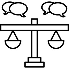 Ethical Advocacy Icon