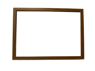 wooden brown picture art frame 