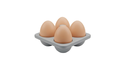Four Eggs in Carton