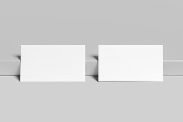 Fototapeta premium Business Card Mockup to showcase your designs for clients