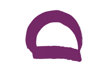 Dark purple watercolor background. Artistic hand paint. Isolated on transparent background.
